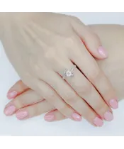 Женские Кольца_Серебро .925_КВАРЦ__5-Лазурит-Онлайн