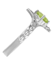 Женские Кольца_Серебро .925_ХРИЗОЛИТ__4-Лазурит-Онлайн