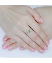 Женские Кольца_Серебро .925_ХРИЗОЛИТ__5-Лазурит-Онлайн