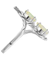 Женские Кольца_Серебро .925_ОПАЛ__3-Лазурит-Онлайн