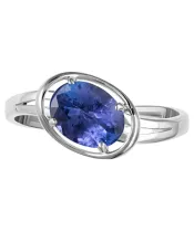 Женские Кольца_Серебро .925_ТАНЗАНИТ__2-Лазурит-Онлайн