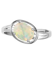 Женские Кольца_Серебро .925_ОПАЛ__2-Лазурит-Онлайн