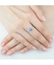 Женские Кольца_Серебро .925_ТАНЗАНИТ__5-Лазурит-Онлайн