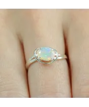 Женские Кольца_Серебро .925_ОПАЛ__7-Лазурит-Онлайн