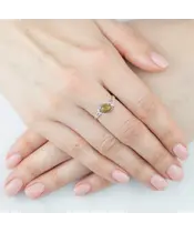 Женские Кольца_Серебро .925_ОПАЛ__5-Лазурит-Онлайн