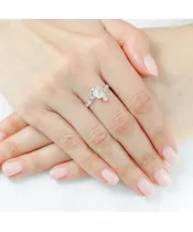 Женские Кольца_Серебро .925_ОПАЛ__5-Лазурит-Онлайн