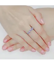 Женские Кольца_Серебро .925_ТАНЗАНИТ__5-Лазурит-Онлайн
