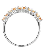 Женские Кольца_Серебро .925__Нанокристалл_4-Лазурит-Онлайн