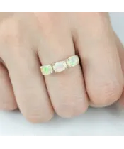 Женские Кольца_Серебро .925_ОПАЛ__6-Лазурит-Онлайн