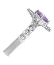 Женские Кольца_Серебро .925_АМЕТИСТ__3-Лазурит-Онлайн