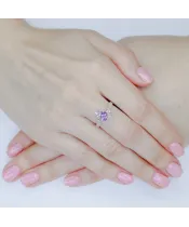 Женские Кольца_Серебро .925_АМЕТИСТ__5-Лазурит-Онлайн