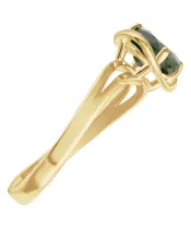 Женские Кольца_Серебро .925_ХРОМДИОПСИД__5-Лазурит-Онлайн