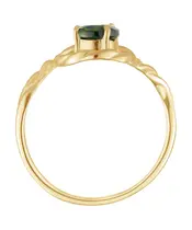 Женские Кольца_Серебро .925_ХРОМДИОПСИД__4-Лазурит-Онлайн