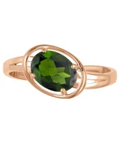 Женские Кольца_Серебро .925_ХРОМДИОПСИД__3-Лазурит-Онлайн