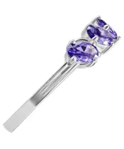 Женские Кольца_Серебро .925__Нанокристалл_3-Лазурит-Онлайн