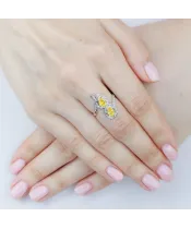 Женские Кольца_Серебро .925__Нанокристалл_5-Лазурит-Онлайн