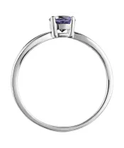 Женские Кольца_Серебро .925_ИОЛИТ__4-Лазурит-Онлайн