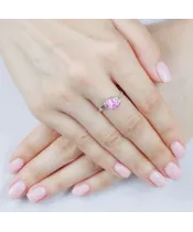 Женские Кольца_Серебро .925__Нанокристалл_5-Лазурит-Онлайн