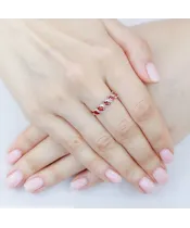 Женские Кольца_Серебро .925__Нанокристалл_5-Лазурит-Онлайн