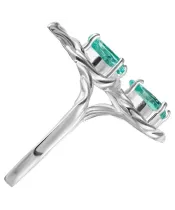 Женские Кольца_Серебро .925_АПАТИТ__3-Лазурит-Онлайн