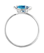 Женские Кольца_Серебро .925__Нанокристалл_4-Лазурит-Онлайн