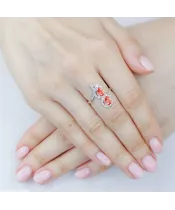 Женские Кольца_Серебро .925__Нанокристалл_5-Лазурит-Онлайн