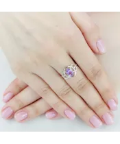 Женские Кольца_Серебро .925_АМЕТИСТ__5-Лазурит-Онлайн