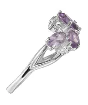 Женские Кольца_Серебро .925_АМЕТИСТ_Нанокристалл_4-Лазурит-Онлайн