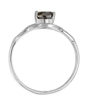 Женские Кольца_Серебро .925_РАУХТОПАЗ__4-Лазурит-Онлайн