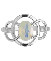 Женские Кольца_Серебро .925_ОПАЛ__2-Лазурит-Онлайн