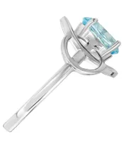 Женские Кольца_Серебро .925_ТОПАЗ__3-Лазурит-Онлайн