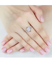 Женские Кольца_Серебро .925_ОПАЛ__5-Лазурит-Онлайн