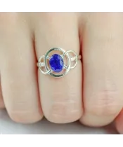 Женские Кольца_Серебро .925_САПФИР__6-Лазурит-Онлайн