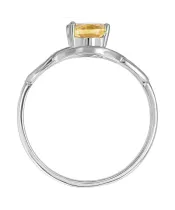 Женские Кольца_Серебро .925_ЦИТРИН__4-Лазурит-Онлайн