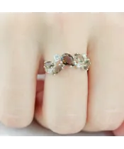 Женские Кольца_Серебро .925_РАУХТОПАЗ_Нанокристалл_6-Лазурит-Онлайн