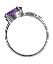 Женские Кольца_Серебро .925_АМЕТИСТ__3-Лазурит-Онлайн