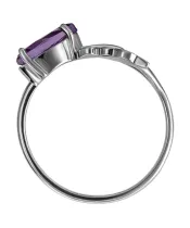 Женские Кольца_Серебро .925_АМЕТИСТ__3-Лазурит-Онлайн