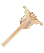 Женские Кольца_Серебро .925_АМЕТИСТ__4-Лазурит-Онлайн