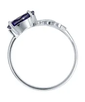 Женские Кольца_Серебро .925_САПФИР__3-Лазурит-Онлайн