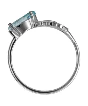 Женские Кольца_Серебро .925_ТОПАЗ__3-Лазурит-Онлайн