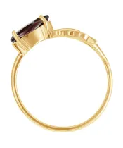 Женские Кольца_Серебро .925_ГРАНАТ__3-Лазурит-Онлайн