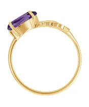 Женские Кольца_Серебро .925_АМЕТИСТ__3-Лазурит-Онлайн