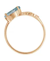 Женские Кольца_Серебро .925_ТОПАЗ__3-Лазурит-Онлайн