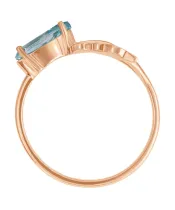 Женские Кольца_Серебро .925_ТОПАЗ__3-Лазурит-Онлайн