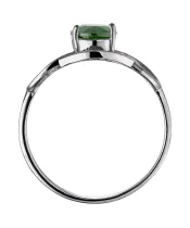 Женские Кольца_Серебро .925_ХРОМДИОПСИД__4-Лазурит-Онлайн