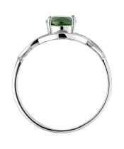 Женские Кольца_Серебро .925_ХРОМДИОПСИД__4-Лазурит-Онлайн