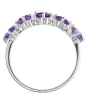 Женские Кольца_Серебро .925_АМЕТИСТ__4-Лазурит-Онлайн