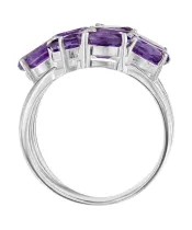 Женские Кольца_Серебро .925_АМЕТИСТ__4-Лазурит-Онлайн