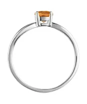 Женские Кольца_Серебро .925_ЦИТРИН__4-Лазурит-Онлайн