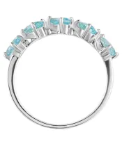 Женские Кольца_Серебро .925_ТОПАЗ__4-Лазурит-Онлайн